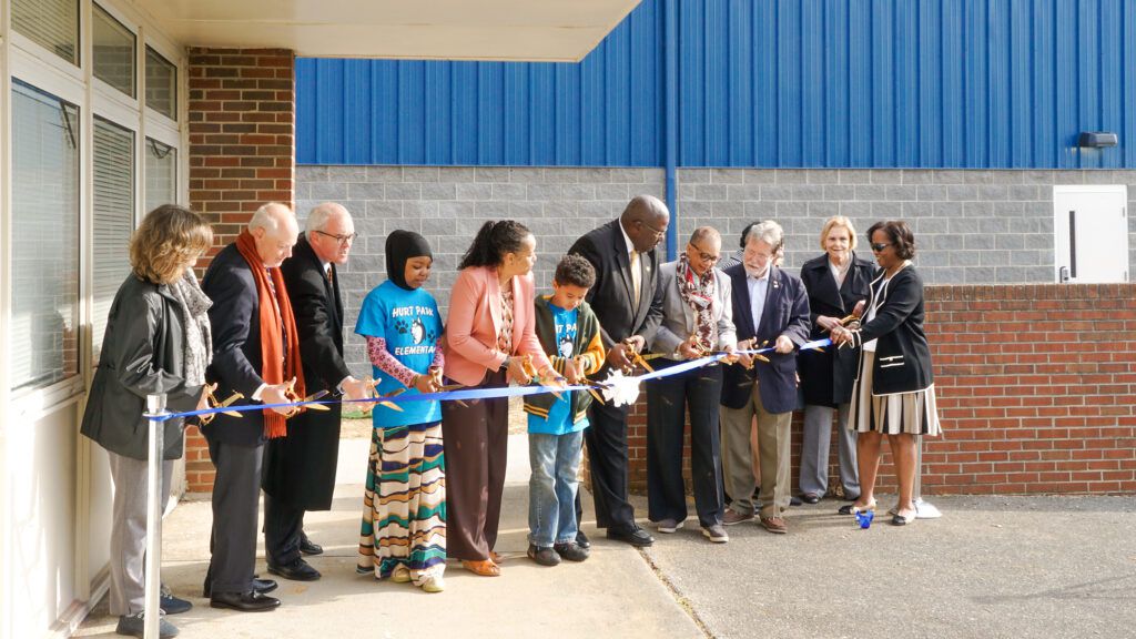 Hurt Park Elementary Ribbon Cutting